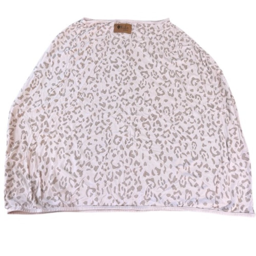 Kyte Baby Limited Edition Blush Leopard Carseat Nursing Cover